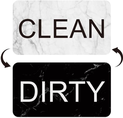Magneet voor vaatwasser CLEAN / DIRTY omkeerbaar bord