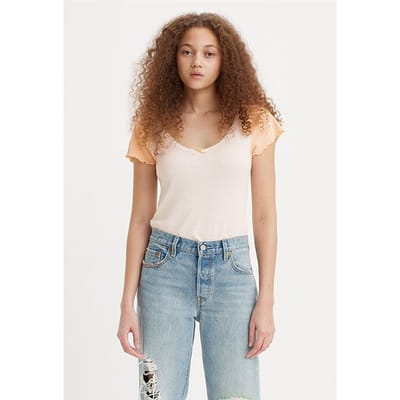 Levi's Dry T-shirt Beige Size: XXS | T-Shirts Outlet | Dames | Beige