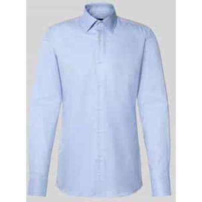 slim fit zakelijk overhemd van puur katoen model 'H-HANK-K'