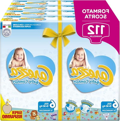 Babyluiers - Wegwerpluiers Luiers - Baby Comfortabel Houden - Dubbele Absorberende Laag - 112 stuks - Wit