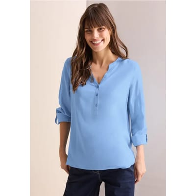 Blouse in effen kleur