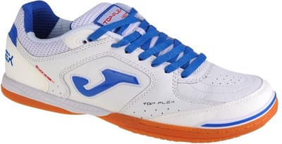 Joma Top Flex In Zaalschoenen Wit,Blauw EU 39 Jongens,Meisjes