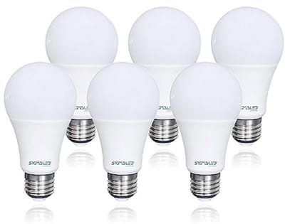 E27 LED lamp 12W - Warm wit licht (2800K) - 1150 lumen - A60 LED-gloeilamp - Verpakking van 6