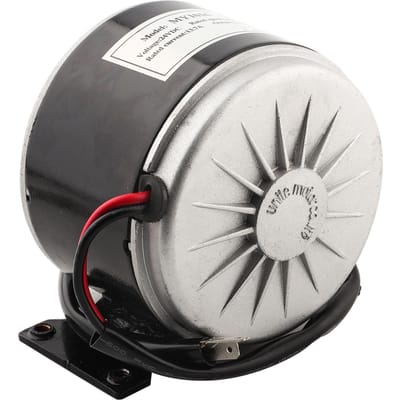 MY1016 24V 250W hoge snelheid kleine borstelmotor met riemschijf elektrische scooter elektrische fiets