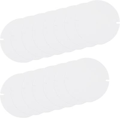 Dailygoods- Kachelpijp Pakking 15 Stuks - Afdichtingsringen - Hittebestendig tot 1200 °C - Diameter 155mm - Dikte 2mm - Calcium Magnesium Silicaat Vezels - Afdichtingsring