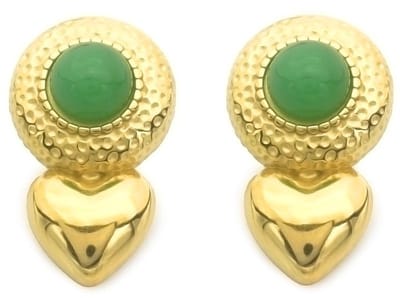 Oorbellen - oorstekers – 3,4cm - RVS - roestvrij staal - goudkleurig - sieraad - accessoire - cadeau - geschenk - feest – feestdagen