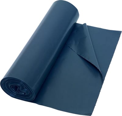 Vuilniszak 33 micron | ft 90 x 120 cm | 150 liter | grijs | rol van 20 stuks