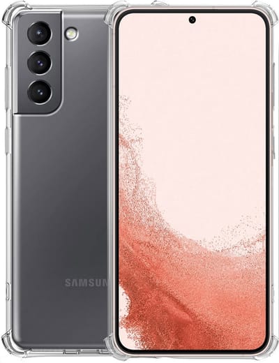Hoesje geschikt voor Samsung S22 – Extreme Shock Case – Cover Transparant