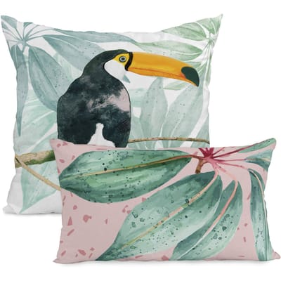 Set van 2 kussenhoezen Ebony | Happy Friday
