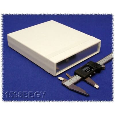 Hammond Electronics 1598BBGY Instrumentbehuizing 179 x 154 x 36 ABS Grijs 1 stuk(s)