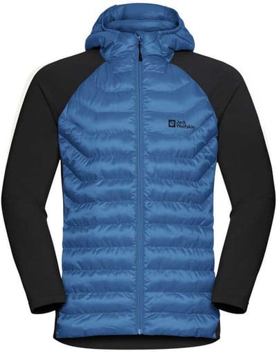 Jack Wolfskin Routeburn Pro Hybrid Jas Blauw M Man