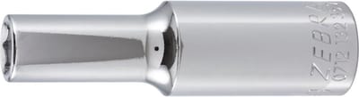 Wurth - 1/2 inch dopsleutel, zeskant, inch, lang - 1⁄2 inch dopsleutel, inch, zeskant, lang met kogelbevestigingsgroef Soort aandrijving Binnenvierkant Sleutelwijdte 3/8 inch