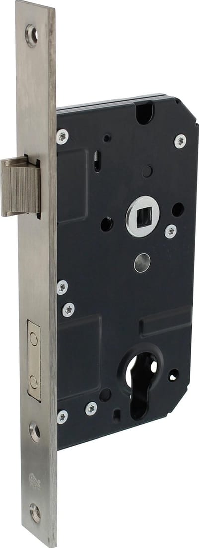 Intersteel Veiligheidsslot SKG** profielcilindergat 72 mm met rechthoekige voorplaat 25 x 238 mm