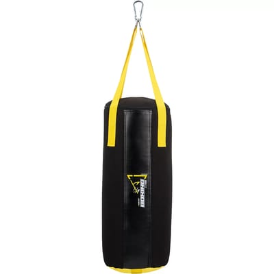 Avento Bokszak - 15 Kg / 80 cm - Zwart/Geel