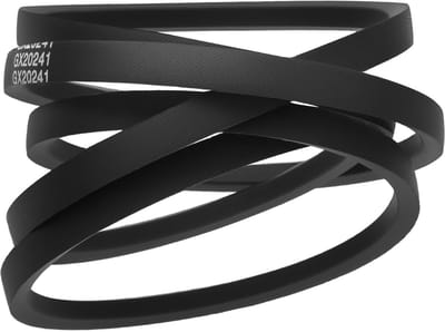Dailygoods- Aandrijfriem Rubber - Compatibel met John Deere LT150/LT160/LT170/LT180 - Slijtvast - Hoge temperatuur weerstand - 1 stuk - Zwart - Grasmaaier Riem
