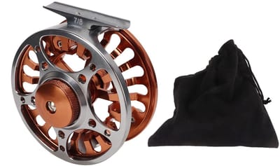 Dailygoods- Vliegvismolen Metalen - Centrale Remsysteem - 3 Lagers - Snelle Remfunctie - Responsief Vrijlooplager - Instelbare Ontlastingskracht - Vliegrol