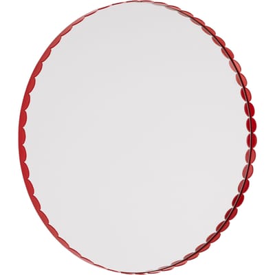 HAY - Arcs Spiegel rund - rood