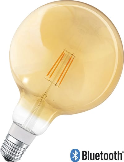 LEDVANCE LED lamp - Lampvoet: E27 - Warm wit - 24-- K - 6 W - SMART+ Filament Globe Dimmable