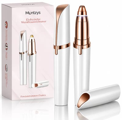 Montzys® Wenkbrauw Trimmer - Gezichtsontharing Apparaat Dames - Precisietrimmer - Gezichtshaar Verwijderen Vrouw