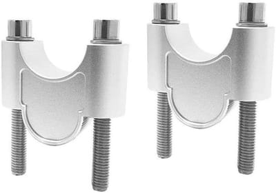 Stuurverhoger Motor - Stuurmontage Adapter - Comfortabeler Rijden - 30mm Verhoging - 28mm - Zilver
