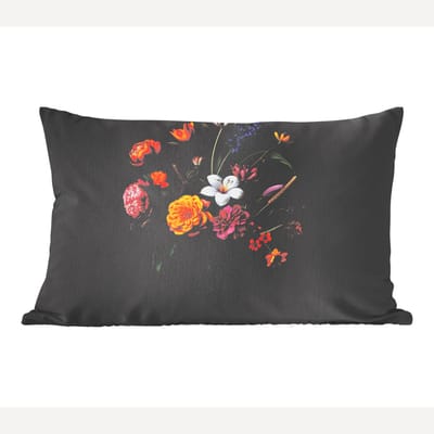 Sierkussens - Kussentjes Woonkamer - 50x30 cm - Lente - Bloemen - Klassiek - Vaas