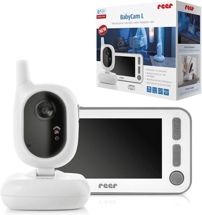 BabyCam Video Babyfoon met Groothoekcamera en Bewegingsalarm - 4,3 Inch TFT-Display, 300 m Bereik