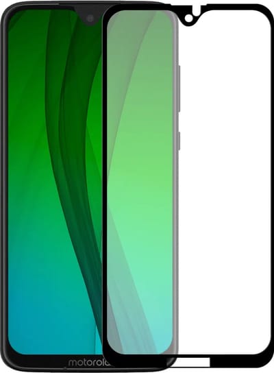 DrPhone MMA - Screenprotector - Veiligheidsglas - Volledig Bescherming - Gehard Glas - Geschikt voor Motorola Moto G7