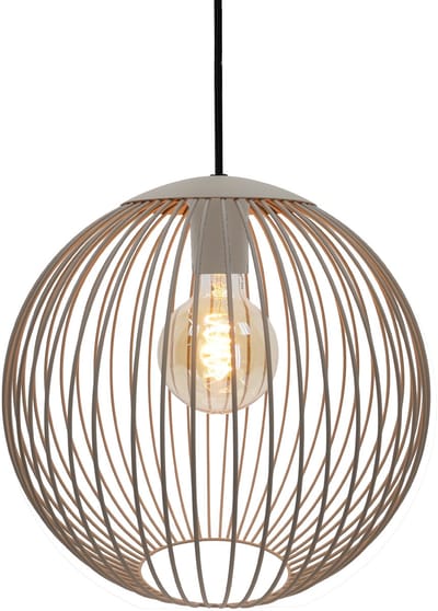 EGLO Lindero Hanglamp - E27 - Ø 32 cm - Zandkleur/Beige