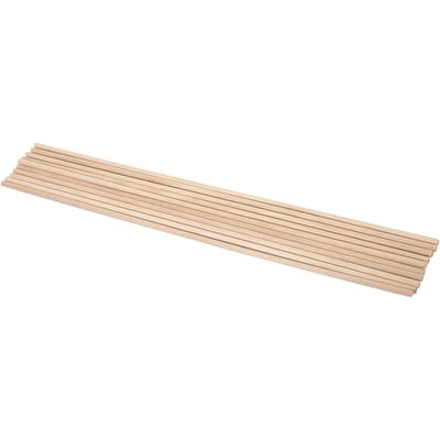 10 pièces 30cm Long Bricolage Bâtons d'Artisanat en Bois Chevilles Poteau Tiges Arbres à Bonbons Outil en Bois 5 Tailles Type 1 beige
