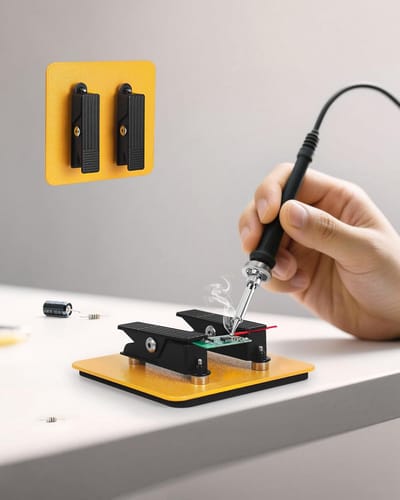 Verstelbare Soldeerhulp met Klemmen voor Elektronica en Hobby