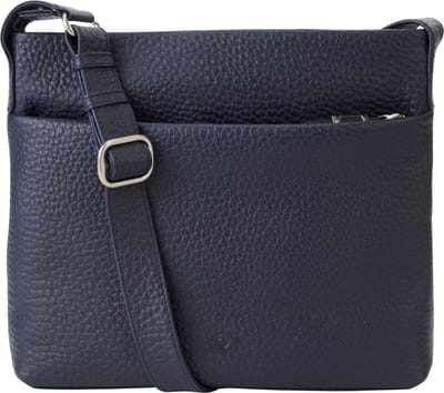 VOi Schoudertas Hirsch Bristol Crossover Bag Blue Donkerblauw
