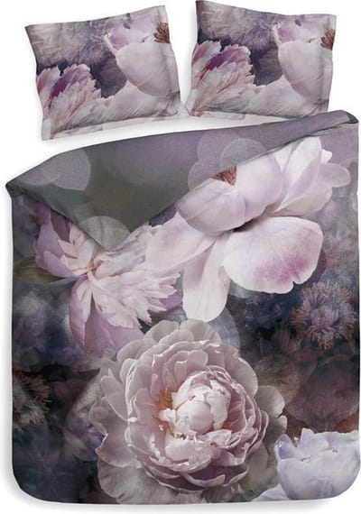 Heckett & Lane Milou - Dekbedovertrek - Litsjumeaux XL - 260x200/220 cm - Sheer Purple