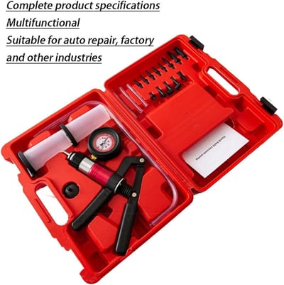 Vacuümpomp Set - Tester Kit - Auto Onderhoud - Nauwkeurige Meting - 38x27x8 cm - Niet gespecificeerd
