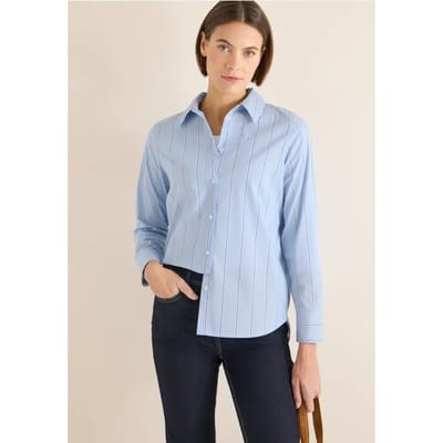 Gestreept overhemd blouse