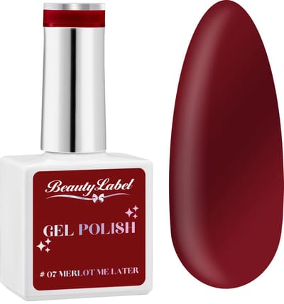 Beauty Label - Gelpolish 15ml - #07 Merlot Me Later