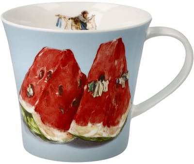 Goebel - Daria Rosso | Koffie / Thee Mok Summer Vibes | Beker - porselein - 350ml - 2 stuks