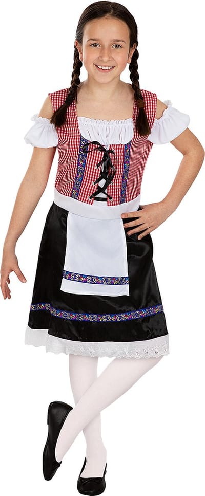 FUNIDELIA Oktoberfest Kostuum voor meisjes - Maat: 97 - 104 cm
