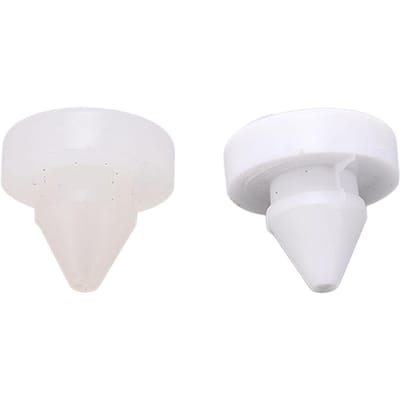 2 STUKS RemKoppeling Pedaal Stopblokjes Gaspedaal Stop 46505 SA5 000 Hard Rubber voor Acura Accord CR V CR Z CRX Civic white