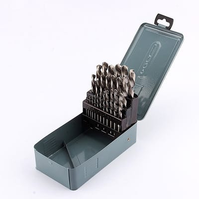 HSS Spiral Shank Twist Boor Set van 1mm tot 13mm, Geschikt voor Metaalbewerking en Gieten, Hoogwaardige Stalen Boorbits