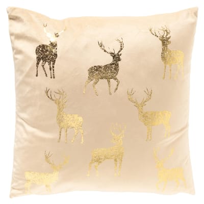 Sierkussen Nordic Reindeer 45x45 cm BrazillianSand