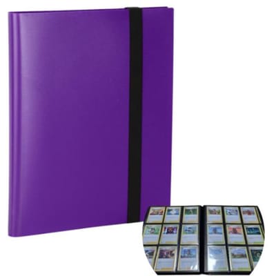 9-vakken kaartenalbum binder 360 vellen Pokemon kaart sportkaarten Yu-Gi-Oh kaartalbum purple