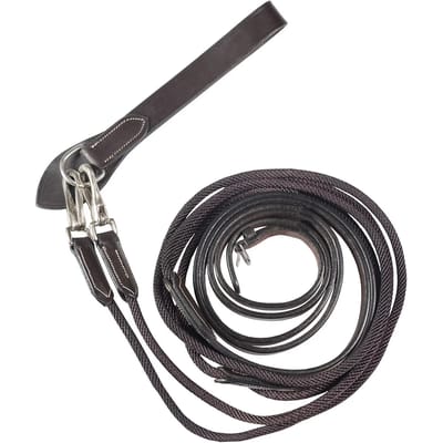 Duits leder en nylon paardenbit Horze Sparta