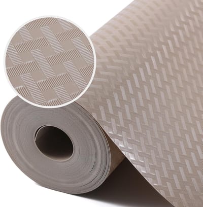 Placemats - Keukenkastjes- en koelkastplankmatten - Water- en oliebestendige kastmatten - Antislip ladematten - Antiaanbak koelkastplankmatten - Op maat te snijden - Khaki - 30*200 cm