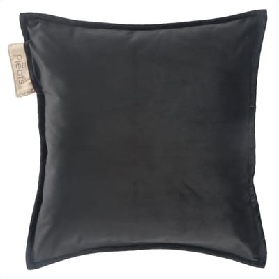 Pleafs® Sierkussen - Plush - Onyx - 45x45cm - Inclusief binnenkussen