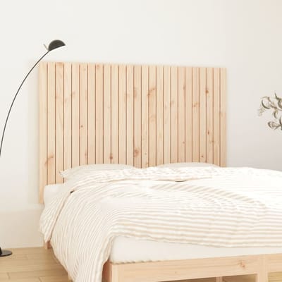 vidaXL - Wandhoofdbord - 159,5x3x110 - cm - massief - grenenhout