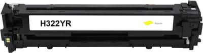HP CE322A - Toner Geel - 1300 pagina's - Huismerk Compatible - Geschikt voor HP LaserJet Pro CM1415fn HP LaserJet Pro CM1415FNW MFP HP LaserJet Pro CP1525n HP LaserJet Pro CP1525nw - CE322A H322Y alternatief - HP toner