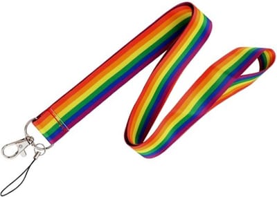 Sleutelkoord Pride Regenboog Vlag - Lanyard - Pride - Gay - LGBTQ Vlag - Regenboog - Rainbow