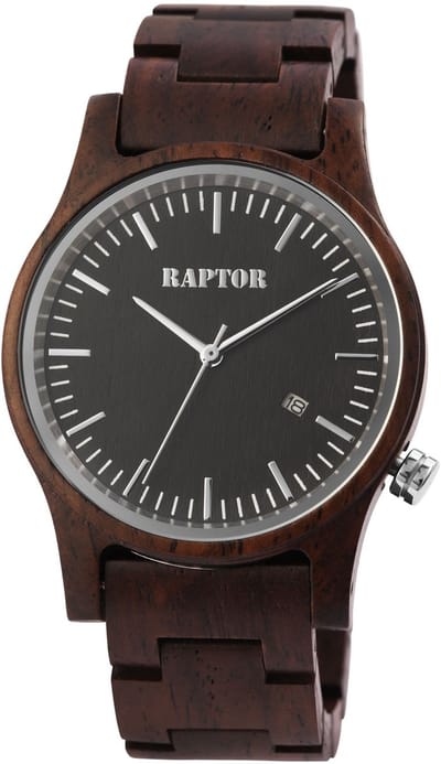 Raptor Raptor unisex polshorloge Varun, zilverkleurig, datumweergave