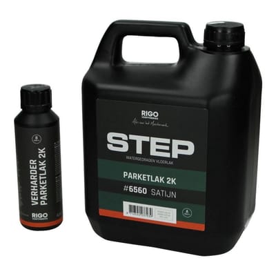 Rigostep STEP Parketlak 2K Satijn #6560 - 1 liter