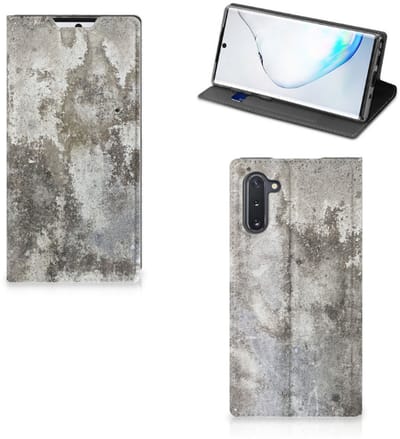 Samsung Galaxy Note 10 Standcase Beton Print